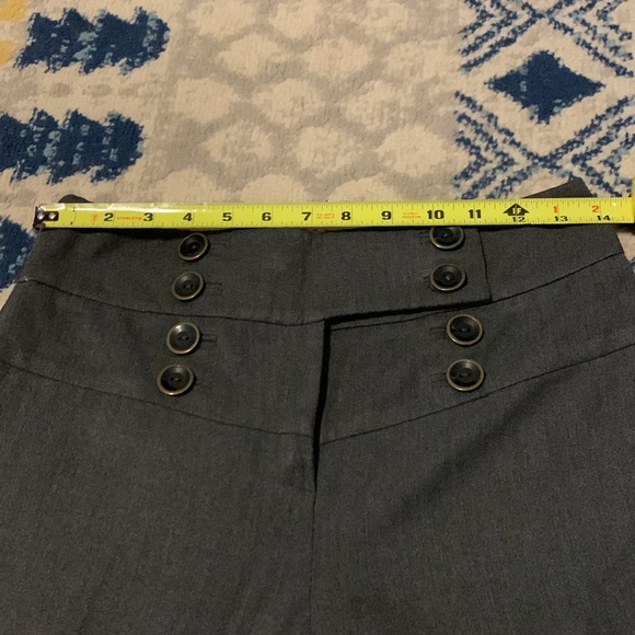 Elevenses wide-legged grey trousers, size 2 - Picture 5 of 5